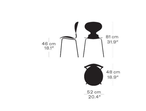 Myren™ - Arne Jacobsen - Model 3101 - Forsidepolstret - Image 7