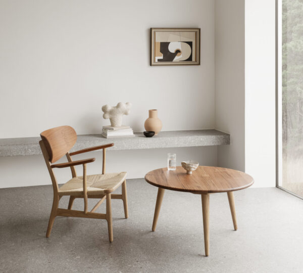 Loungestol - Wegner - Model CH22 - Billede 2