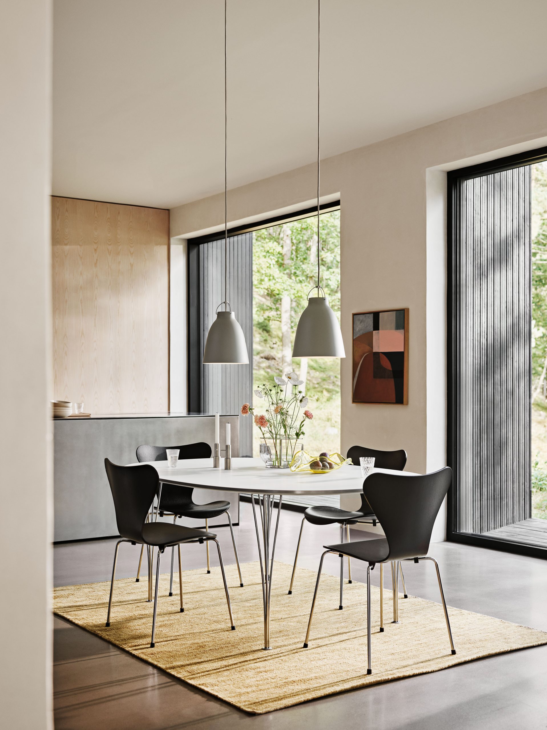 Serie 7™ - Arne Jacobsen - Model 3107 - Farvet ask finér - Billede 2