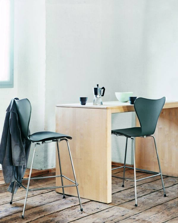 Serie 7™ Barstol - Arne Jacobsen - 3187 - Lav - Image 2
