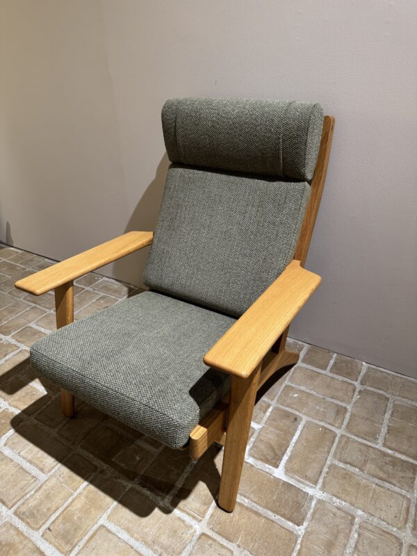 Lænestol – Hans J. Wegner - Model GE290 Høj (udstillingsmodel) - Image 3