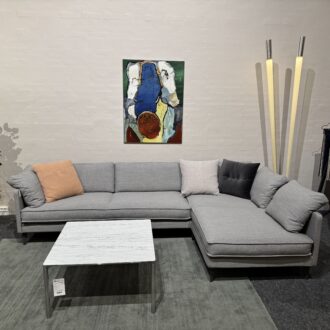 Sofa – Fredericia Furniture - Model EJ295 m/ chaiselong (udstillingsmodel)