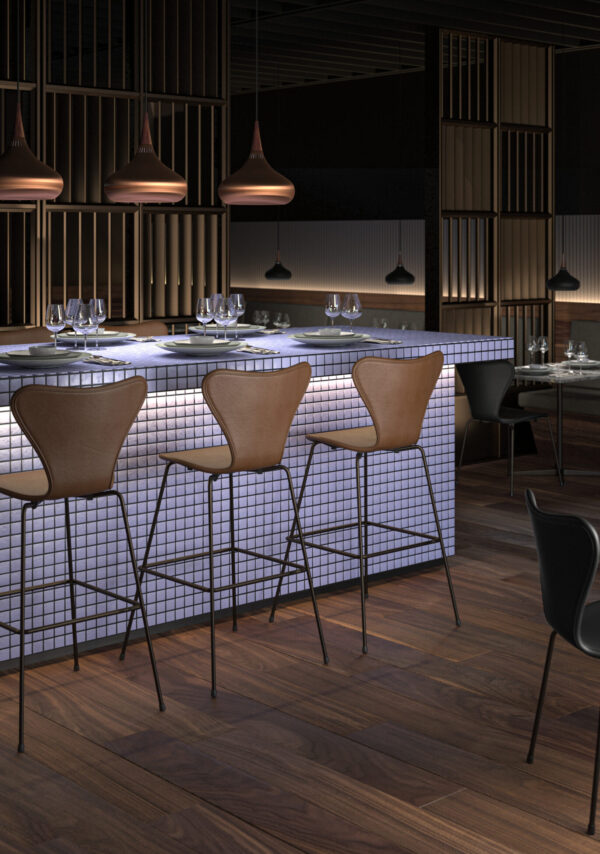 Serie 7™ Barstol - Arne Jacobsen - 3197 - Høj - Image 2