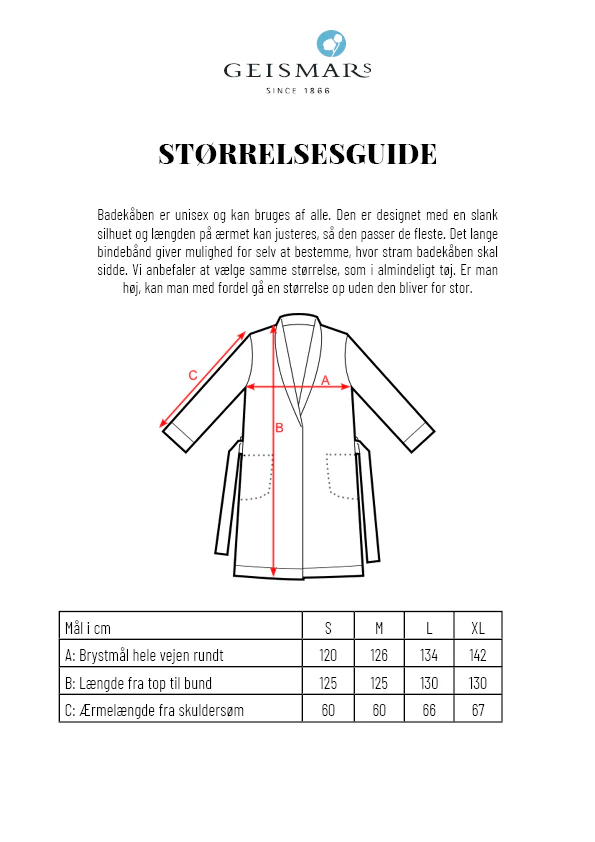 Geismars Væverier - Badekåber - Billede 7