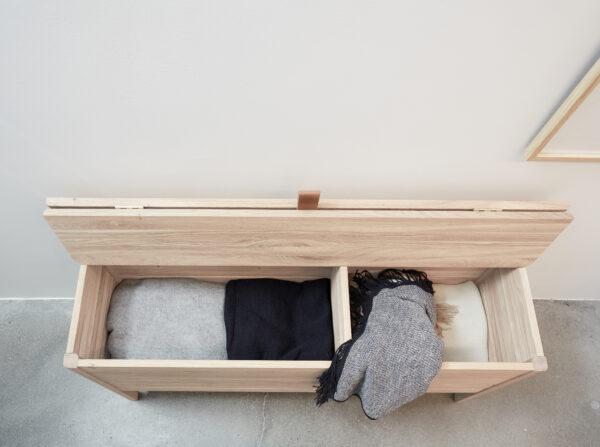 Bænk m/ opbevaring - Form & Refine - A Line Storage Bench 111 - Billede 25