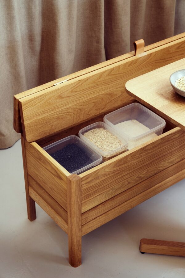 Bænk m/ opbevaring - Form & Refine - A Line Storage Bench 111 - Billede 23