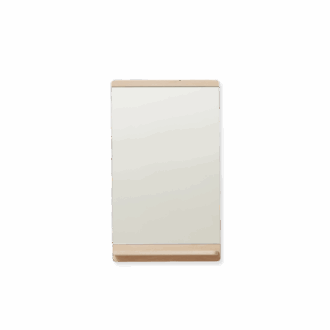 Vægspejl m/hylde - Form & Refine - Rim Mirror 40×68