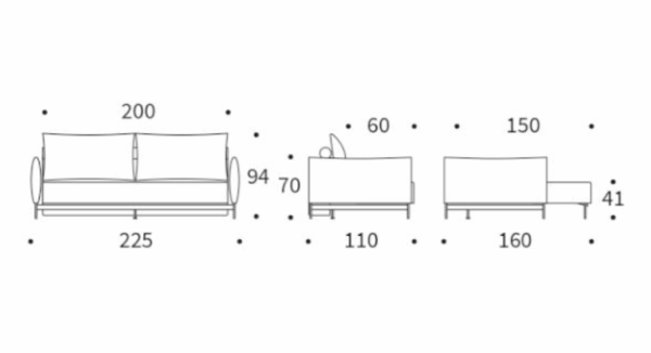 Sovesofa - Model Malloy - Billede 19