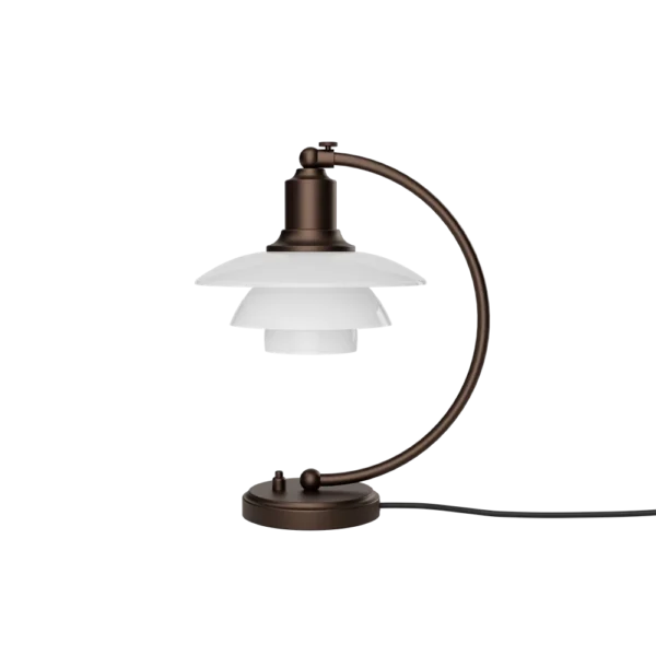 Bordlampe - PH 2/2 Luna Aged Brass opal - Poul Henningsen - Billede 6