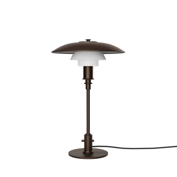 Bordlampe - PH 3/2 Aged Brass opal - Poul Henningsen - Billede 3