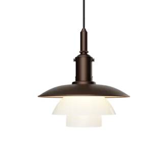 Pendel - PH 3/3 - Aged Brass opal – Poul Henningsen