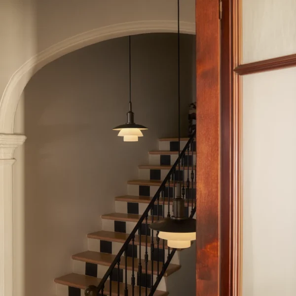 Pendel - PH 3/3 - Aged Brass opal – Poul Henningsen - Billede 9