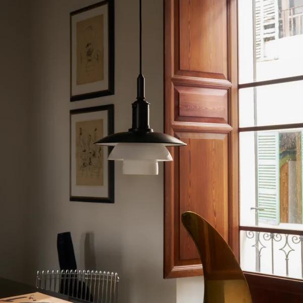 Pendel - PH 3/3 - Aged Brass opal – Poul Henningsen - Billede 8
