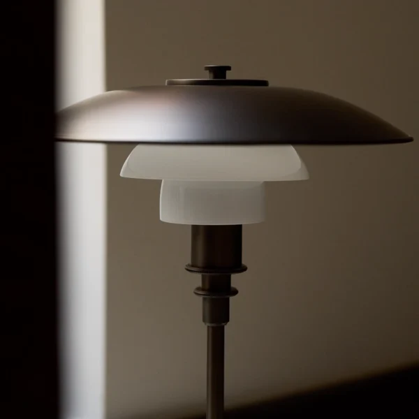 Bordlampe - PH 3/2 Aged Brass opal - Poul Henningsen - Billede 6