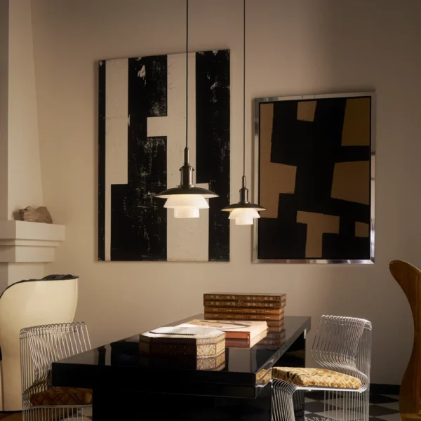 Pendel - PH 3/3 - Aged Brass opal – Poul Henningsen - Billede 10