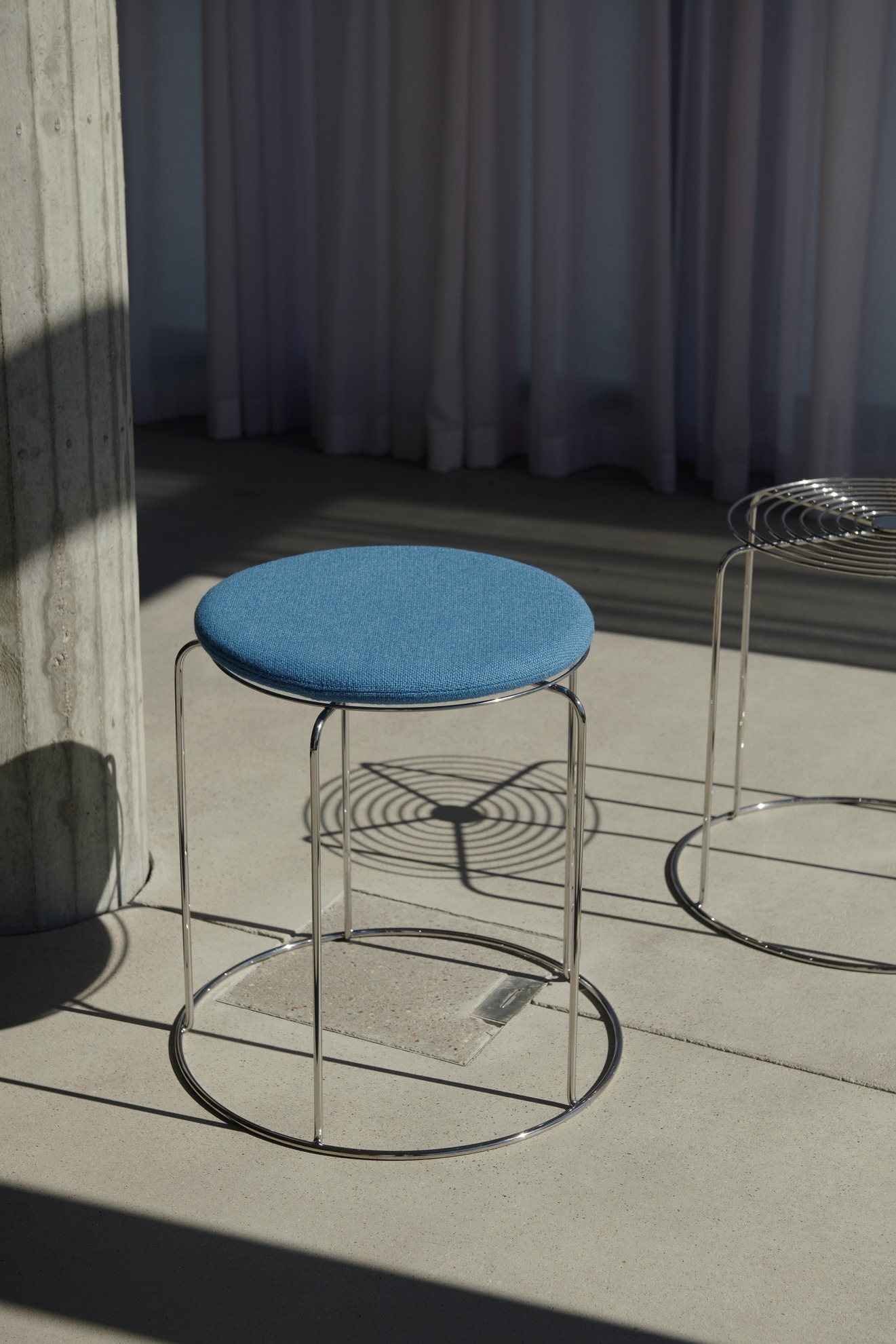 Skammel - Verner Panton - Wire Stool - VP11 - Billede 15