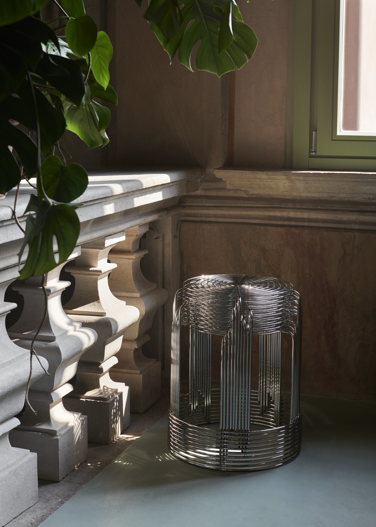 Skammel - Verner Panton - Wire Stool - VP11 - Billede 17