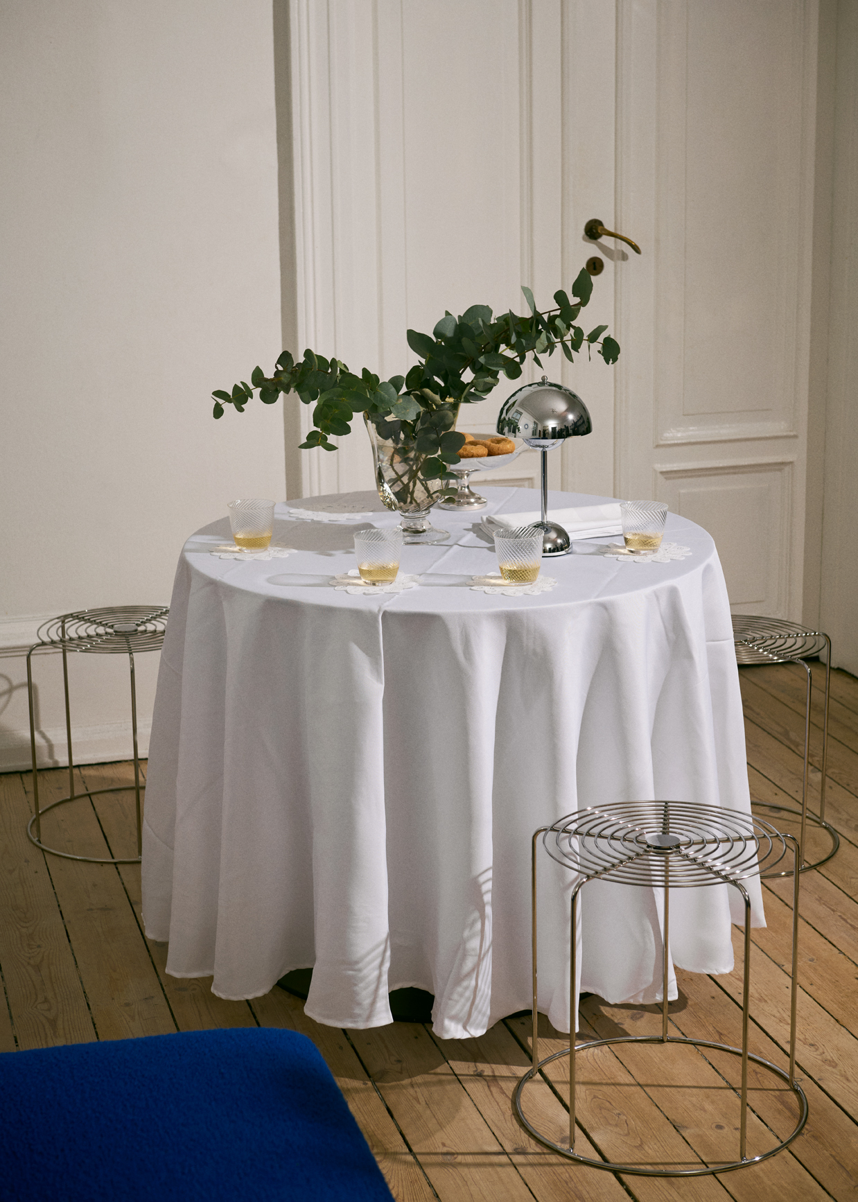 Skammel - Verner Panton - Wire Stool - VP11 - Billede 18