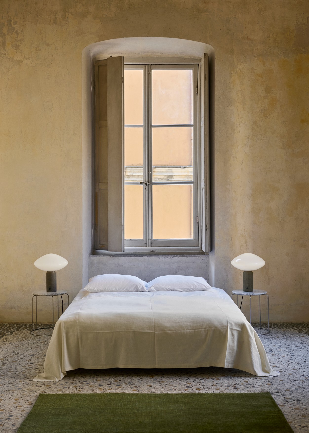 Sidebord - Verner Panton - Wire Stool marmor top - VP11 - Billede 14