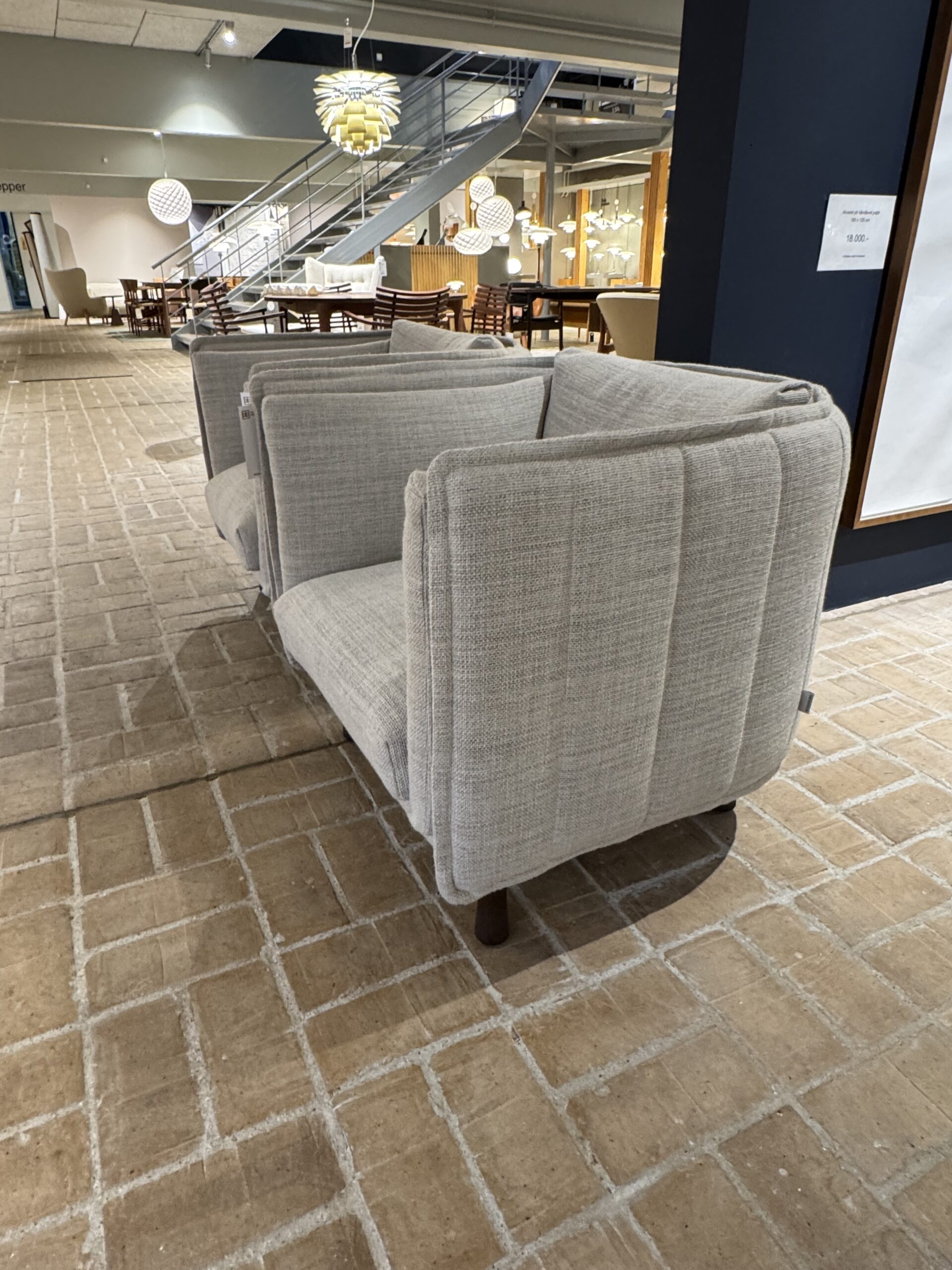 Loungestol – Wendelbo - Model Kite Club - Sæt pris ! (2 stole - udstillingsmodeller) - Billede 3