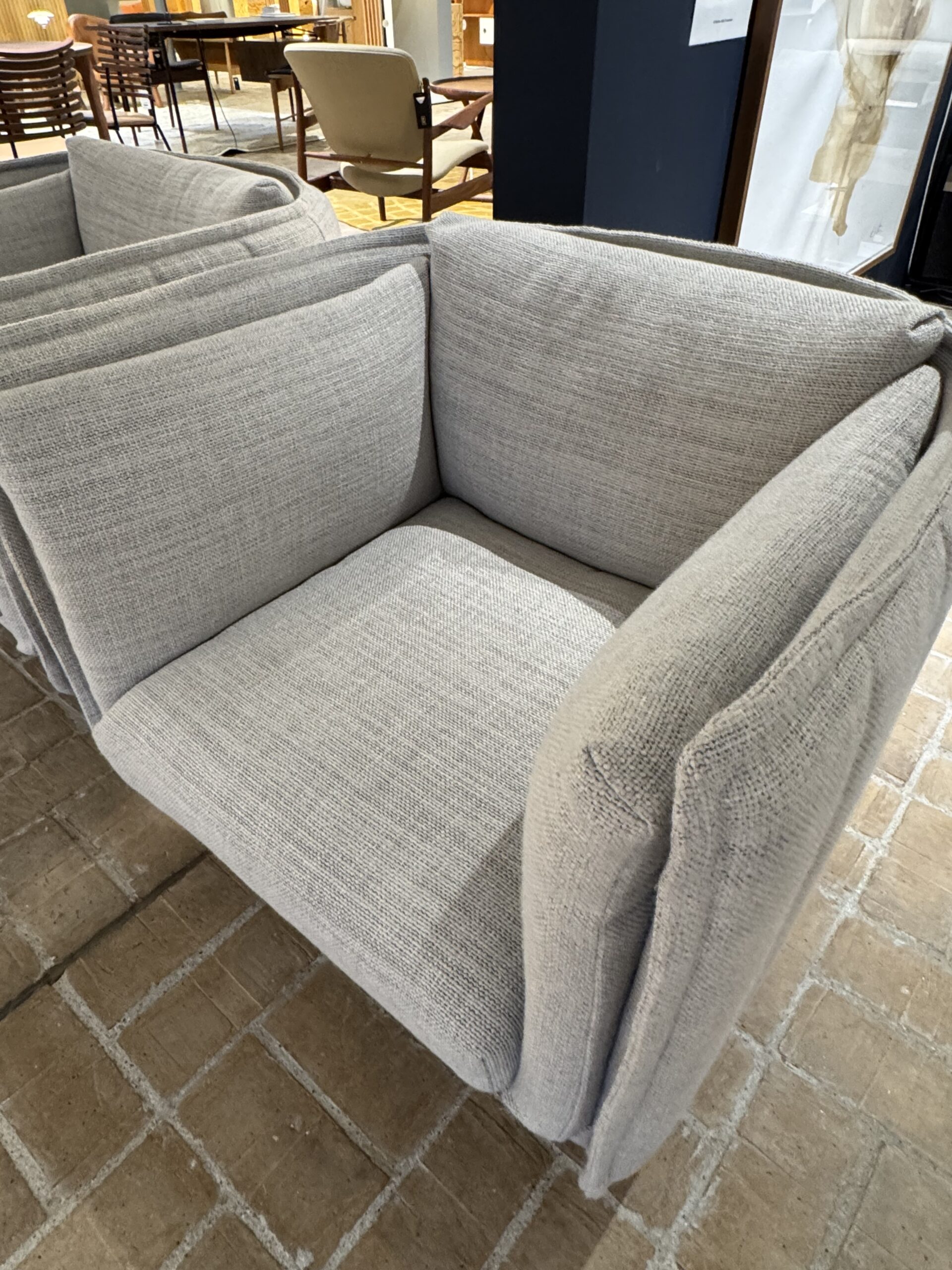 Loungestol – Wendelbo - Model Kite Club - Sæt pris ! (2 stole - udstillingsmodeller) - Billede 2