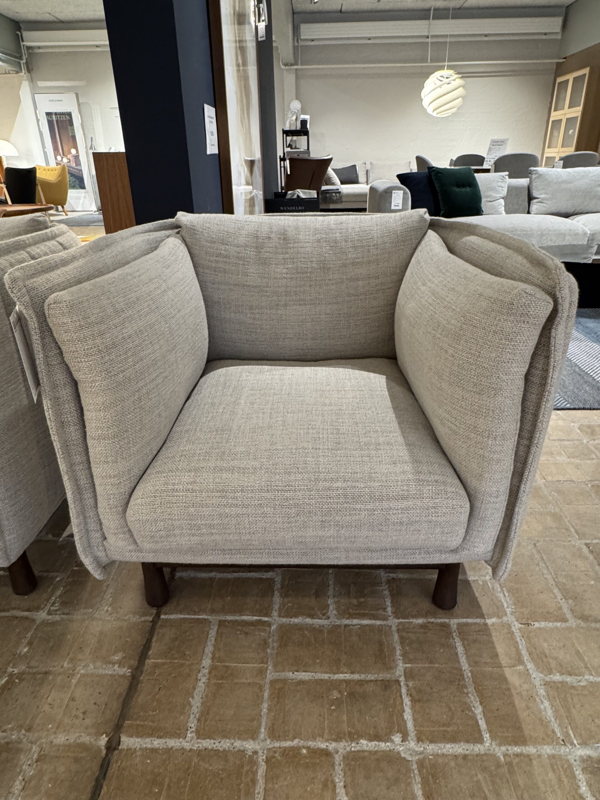 Loungestol – Wendelbo - Model Kite Club - Sæt pris ! (2 stole - udstillingsmodeller) - Billede 6