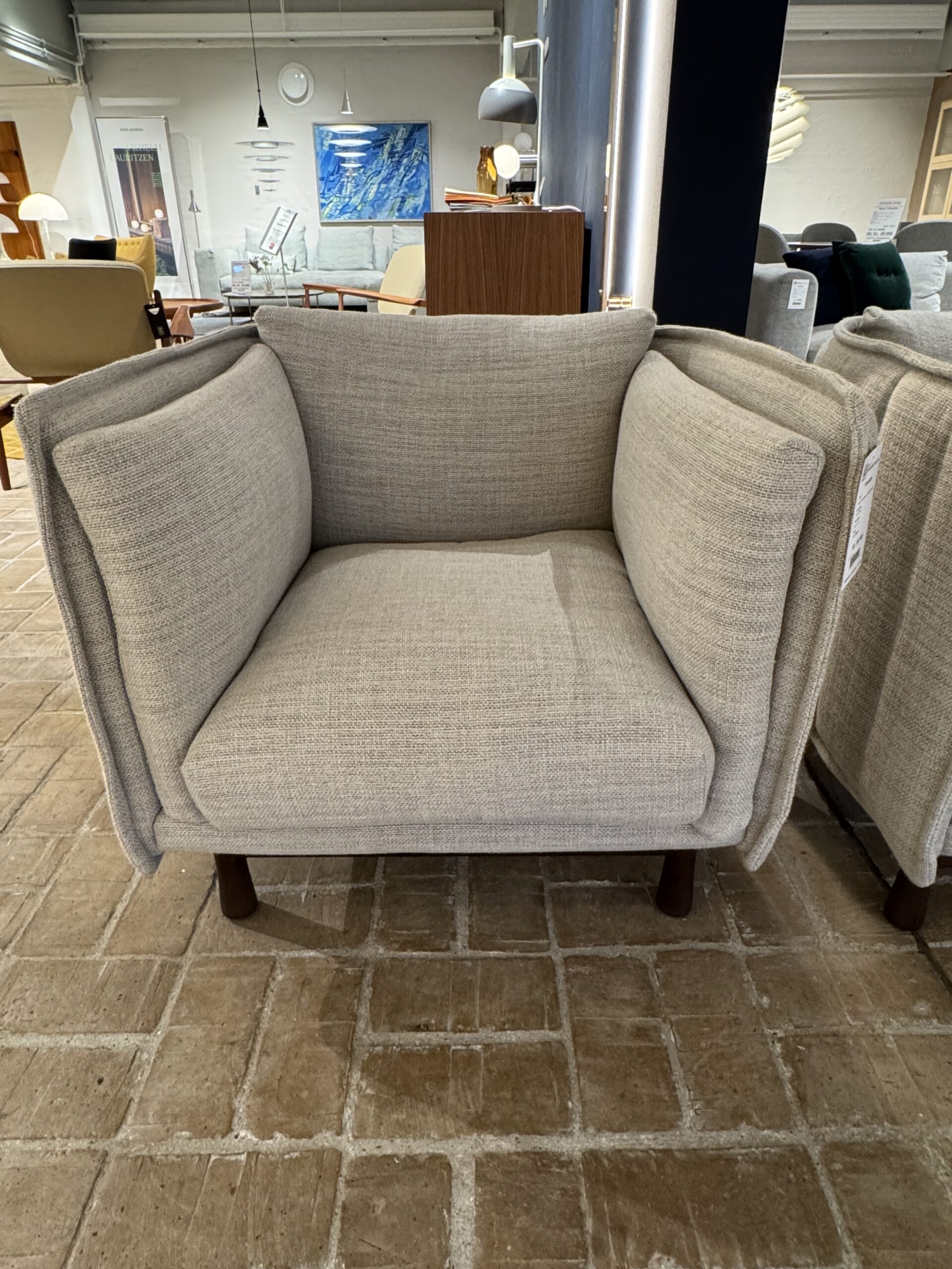 Loungestol – Wendelbo - Model Kite Club - Sæt pris ! (2 stole - udstillingsmodeller) - Billede 7