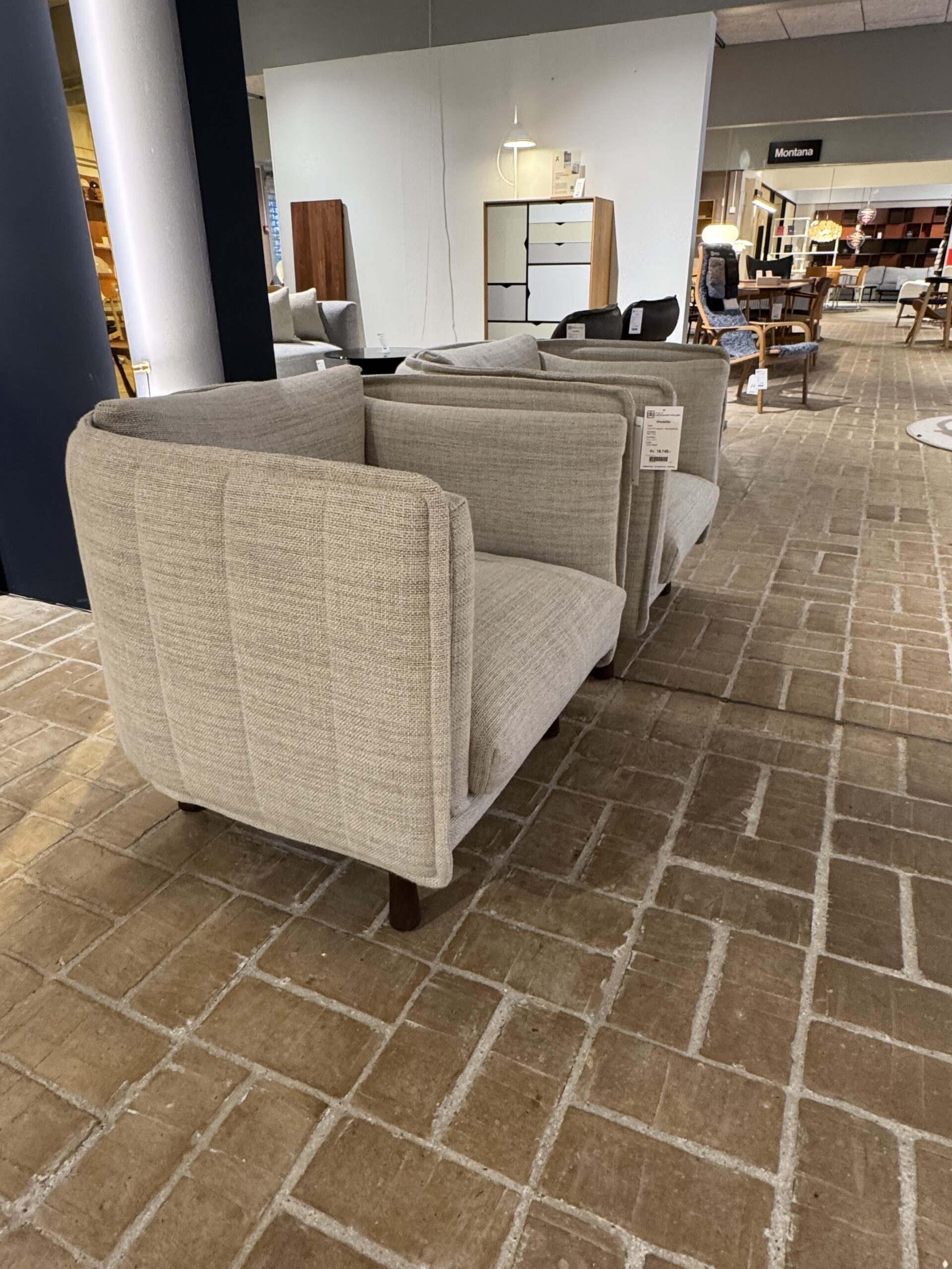 Loungestol – Wendelbo - Model Kite Club - Sæt pris ! (2 stole - udstillingsmodeller) - Billede 4