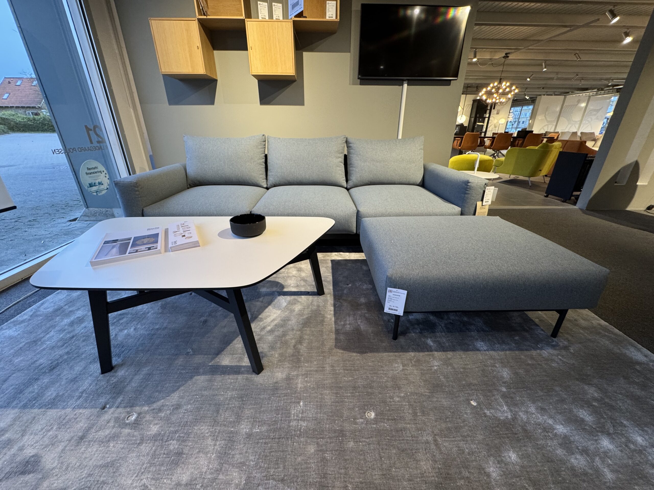 Sofa – Tenksom - Model Arthon inkl. skammel (udstillingsmodel) - Billede 5