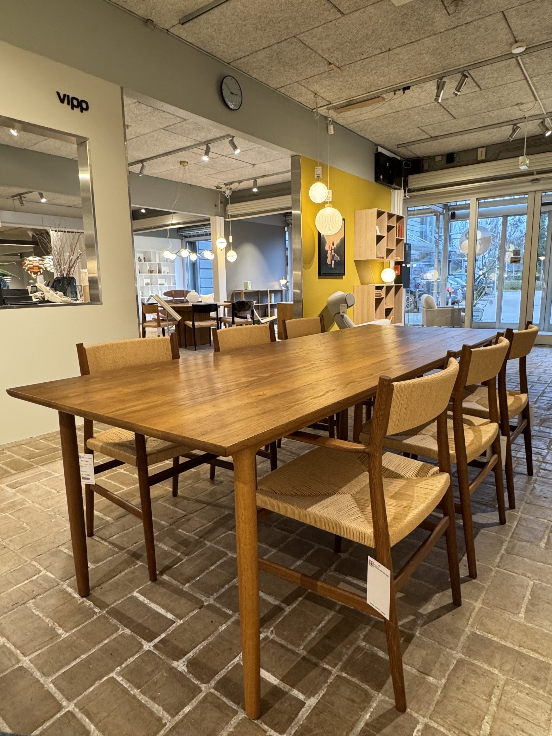 Brdr. Krüger - Arv Spisebordsæt - Spisebord & 6 stole (udstillingsmodel)