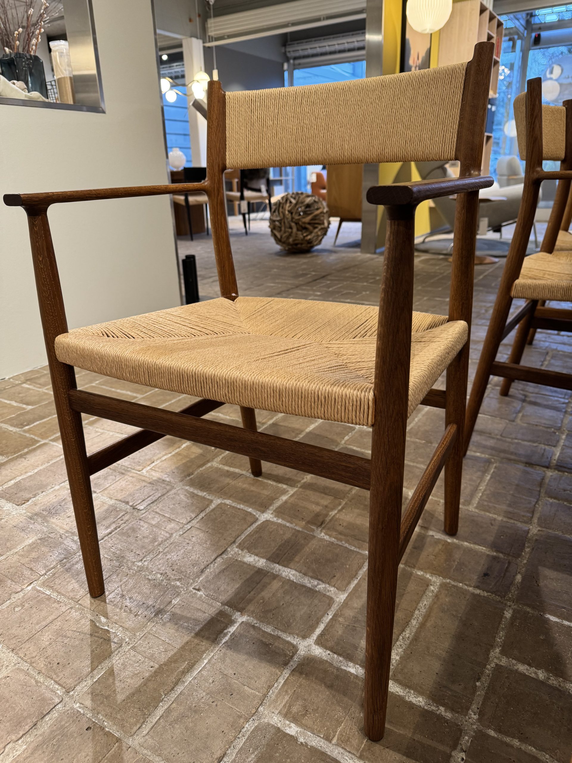 Brdr. Krüger - Arv Spisebordsæt - Spisebord & 6 stole (udstillingsmodel) - Billede 8