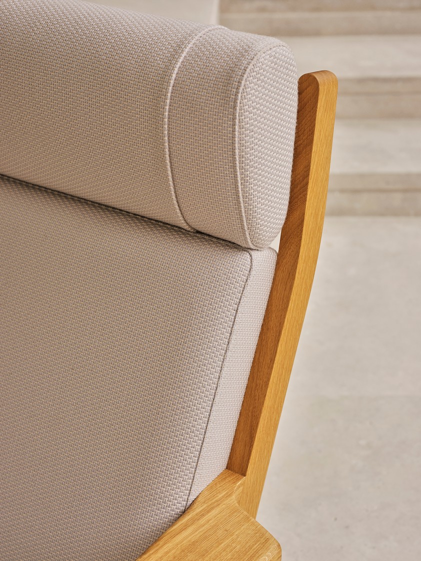 Loungestol - Wegner - Model CH291 - Billede 6