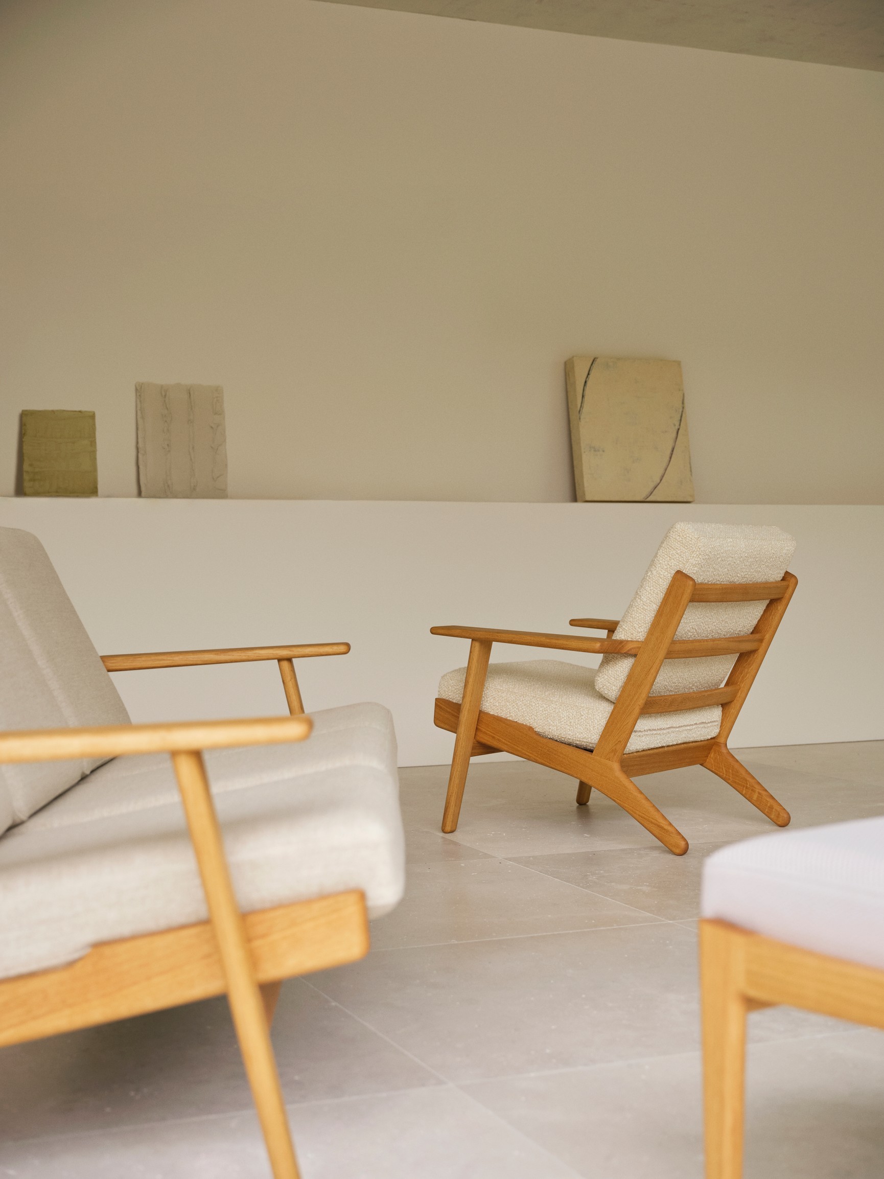 Loungestol - Wegner - Model CH290 - Billede 8