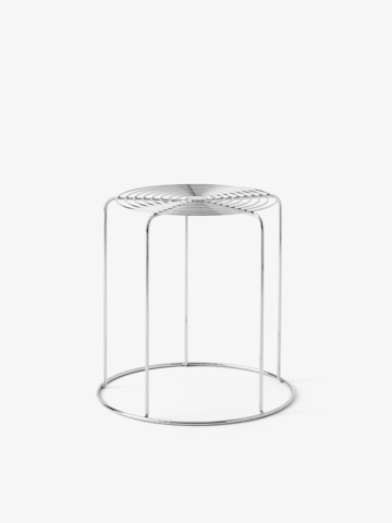 Skammel - Verner Panton - Wire Stool - VP11 - Billede 3