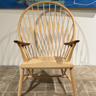 Påfuglestol - Wegner - Model PP550 (udstillingsmodel)