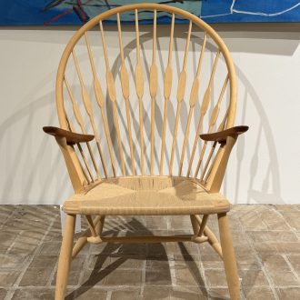 Påfuglestol - Wegner - Model PP550 (udstillingsmodel)