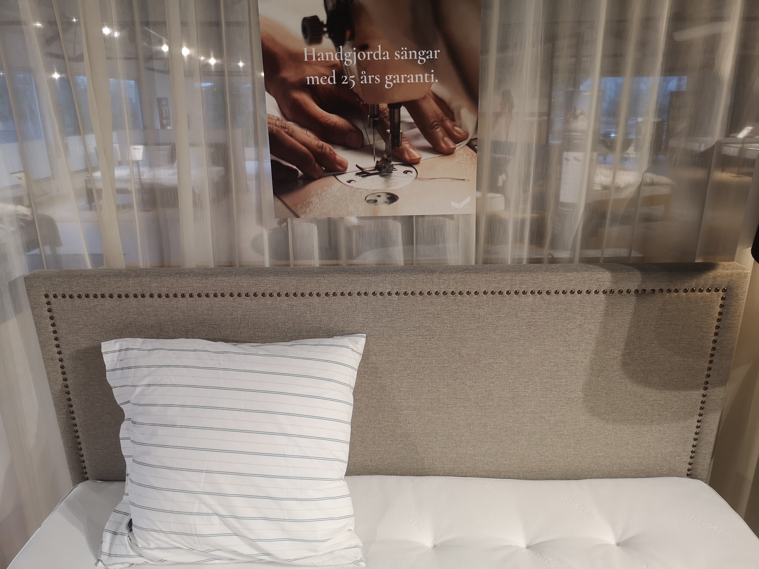 Viking Beds - kontinental seng - Björkö (udstillingsmodel) - Billede 3