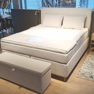 Viking Beds - kontinental seng med tilbehør - Adelsö (udstillingsmodel)