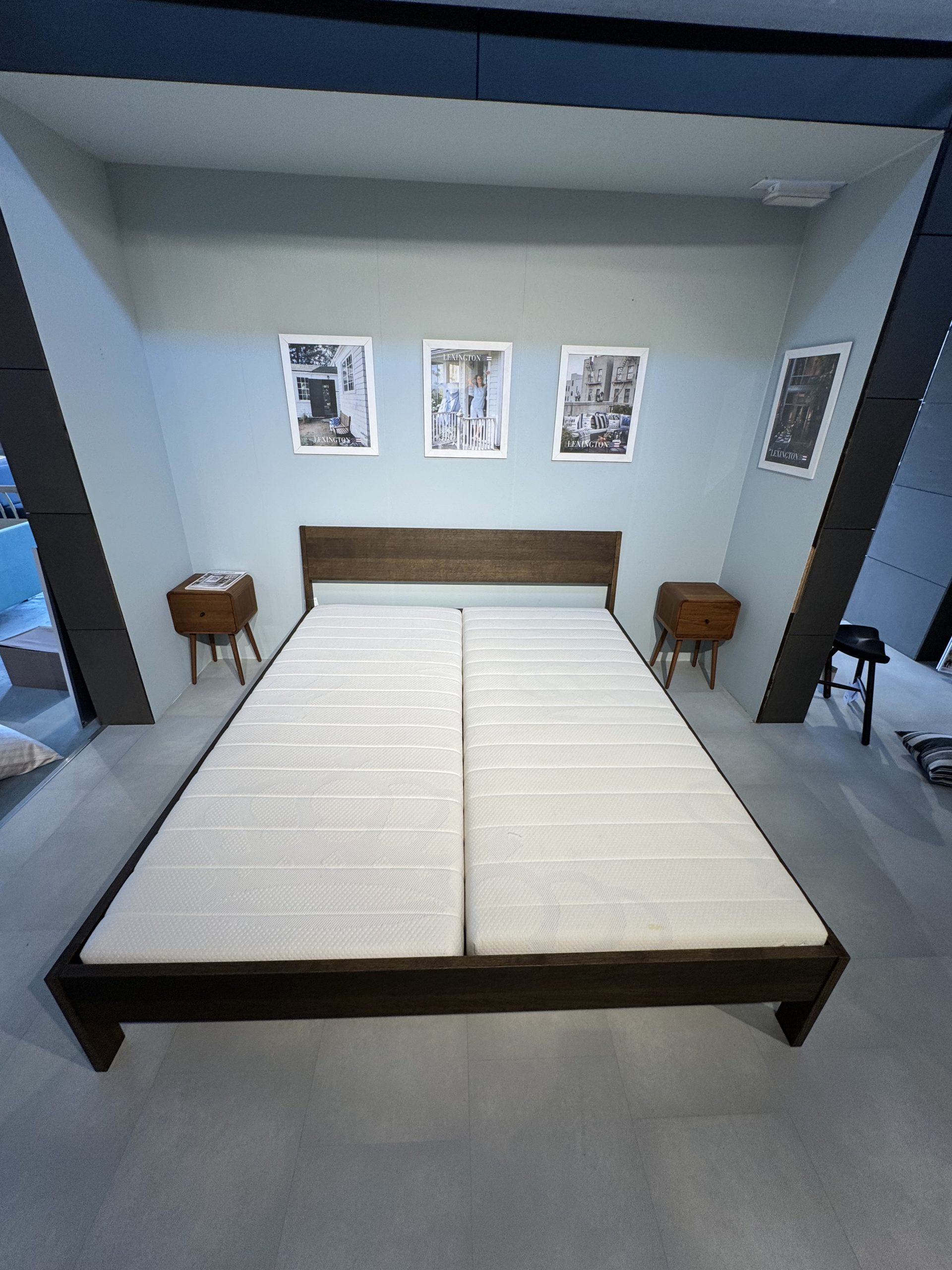 SOLGT ! Rye seng - Model Ejer m/ Inizio madrasser (udstillingsmodel) - Billede 2