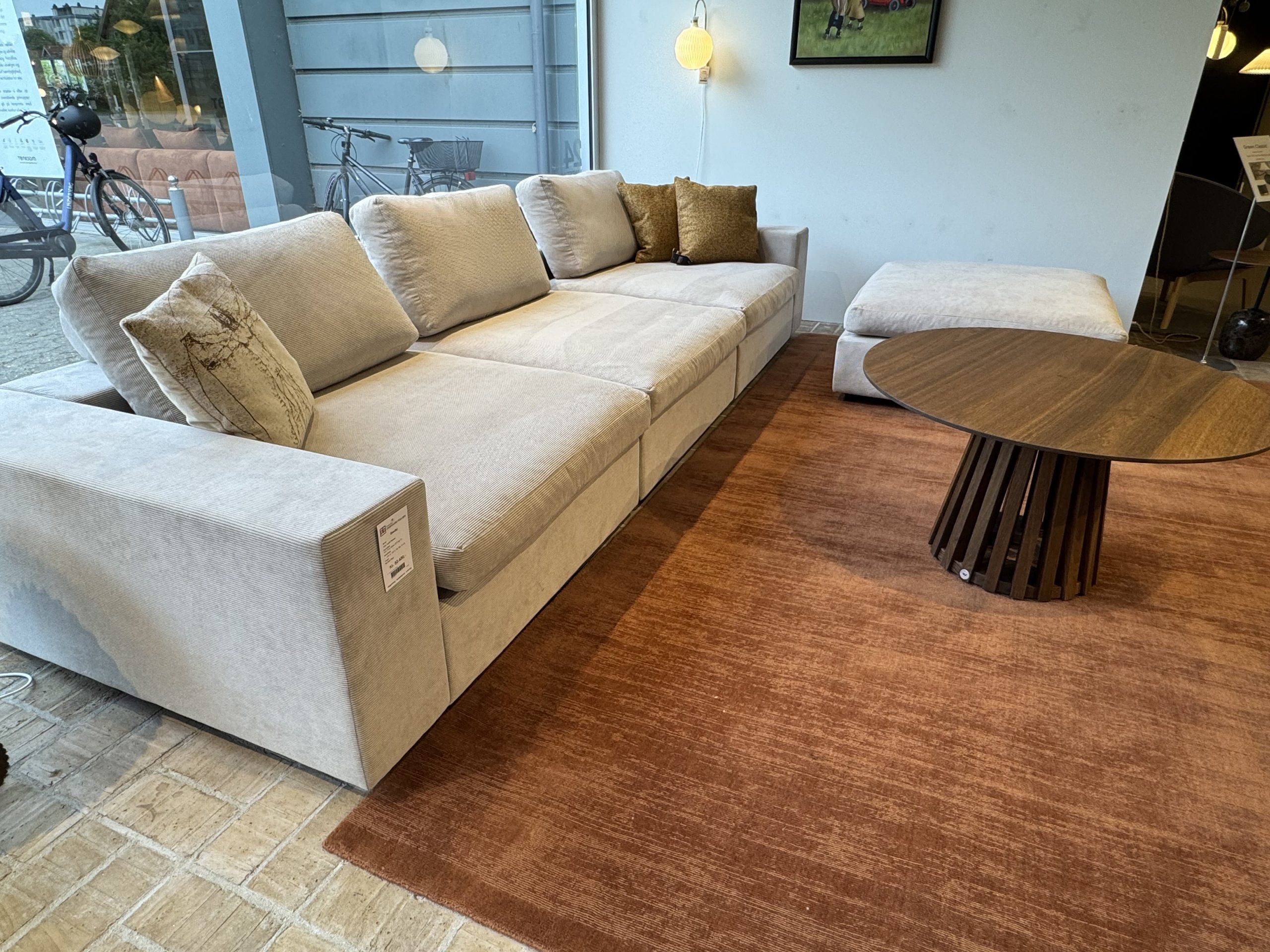 Modulsofa – Model Retreat inkl puf (udstillingsmodel) - Billede 4