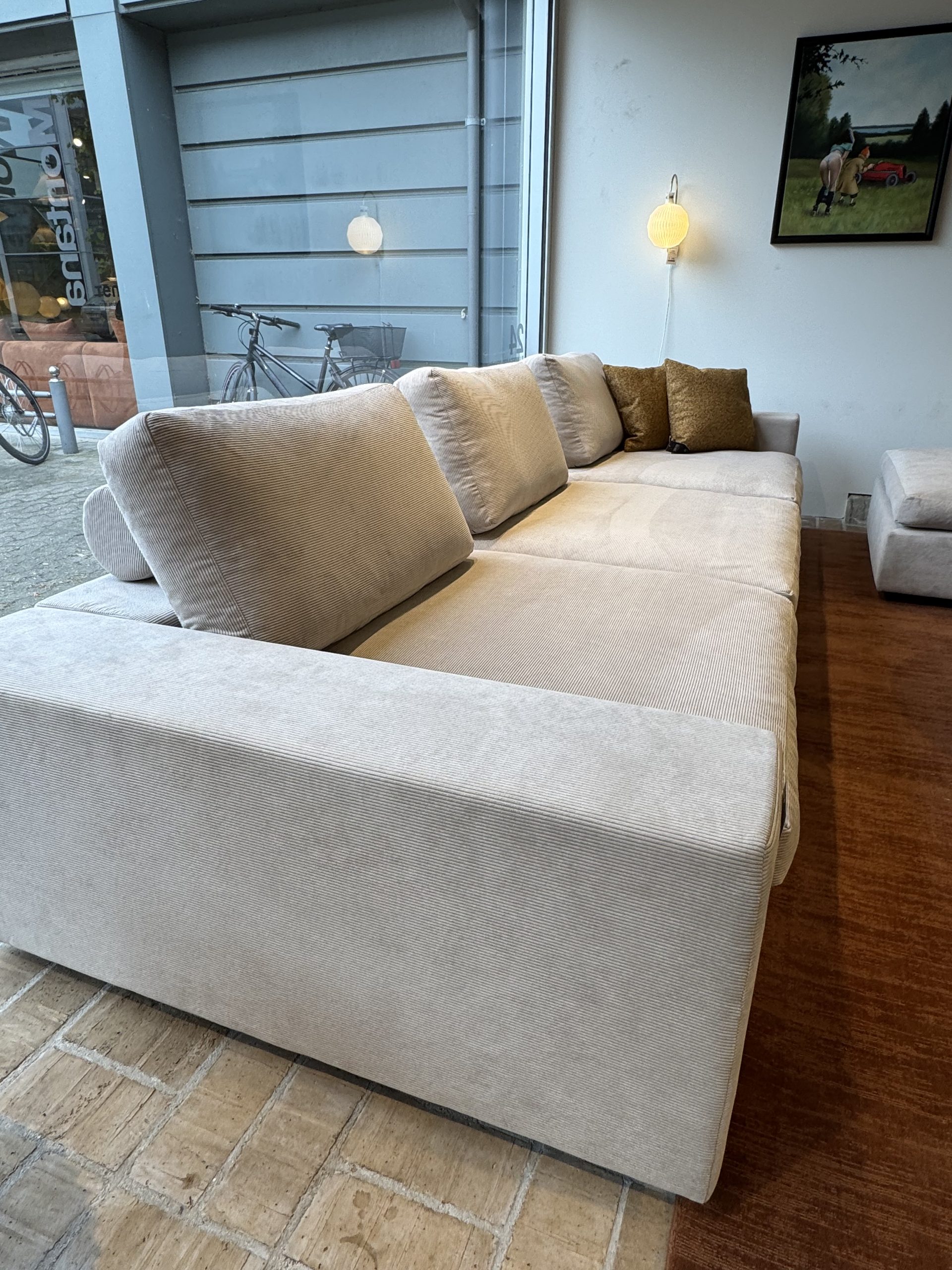 Modulsofa – Model Retreat inkl puf (udstillingsmodel) - Billede 6
