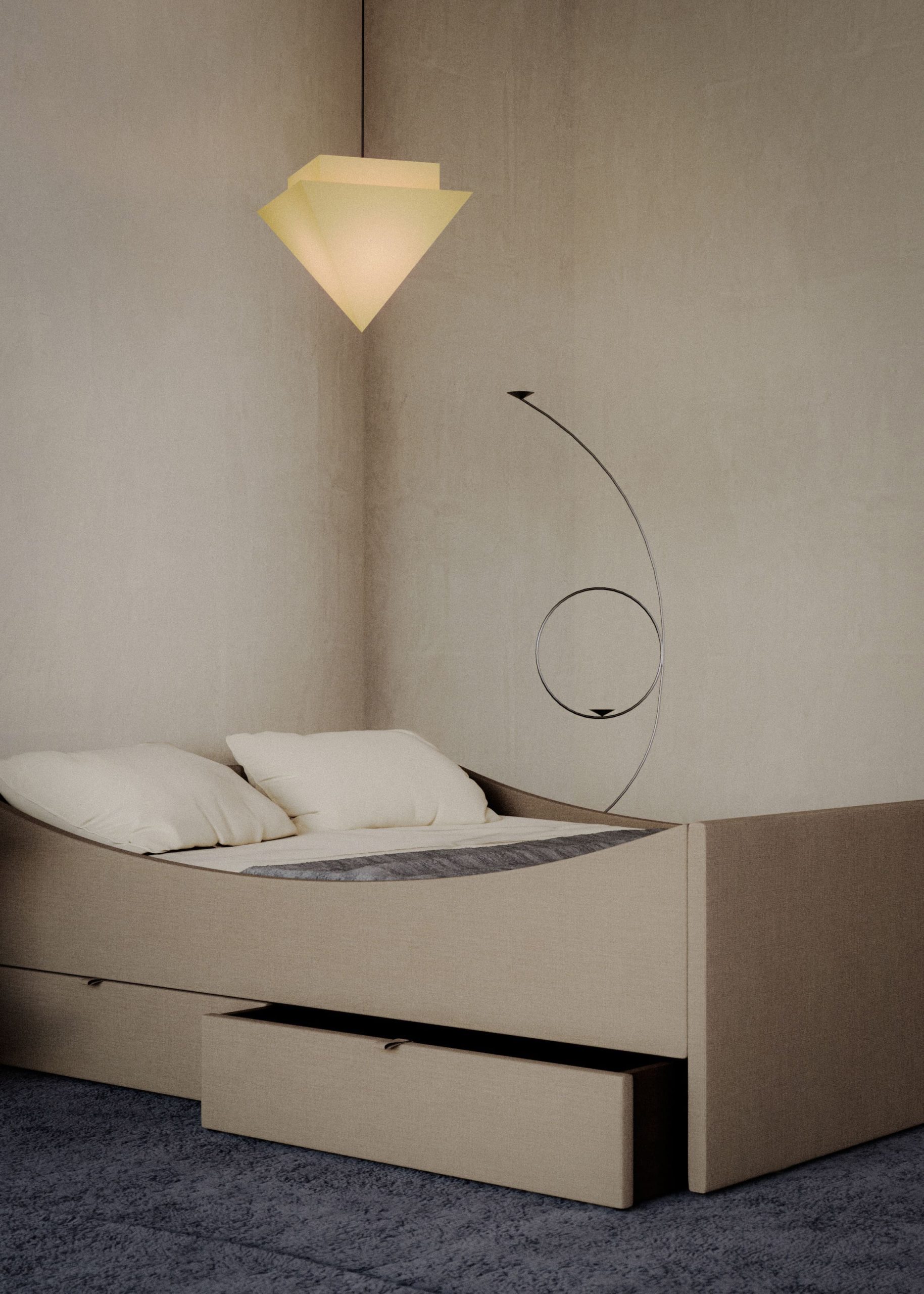 Curved sengeramme - Billede 25