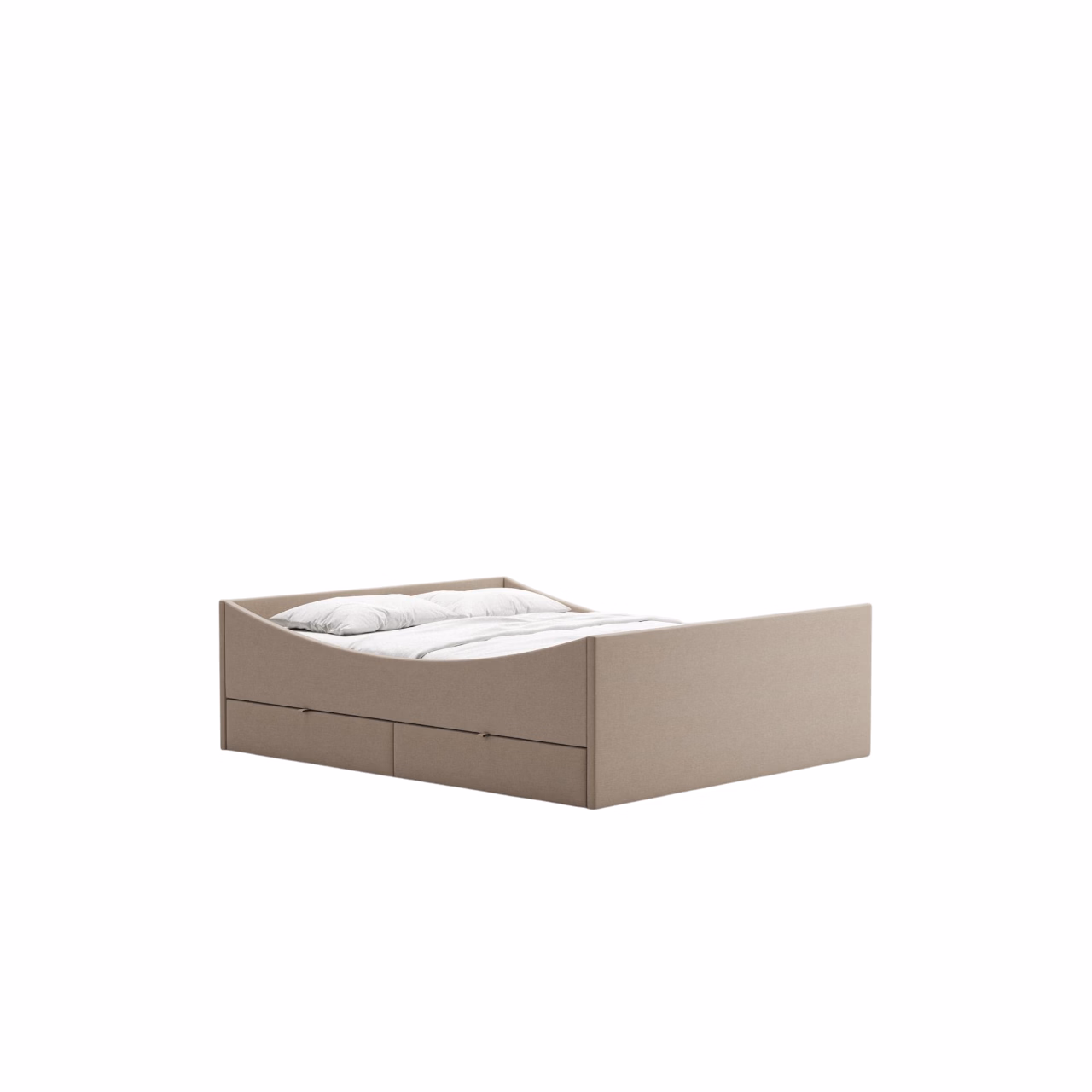 Curved sengeramme - Billede 7
