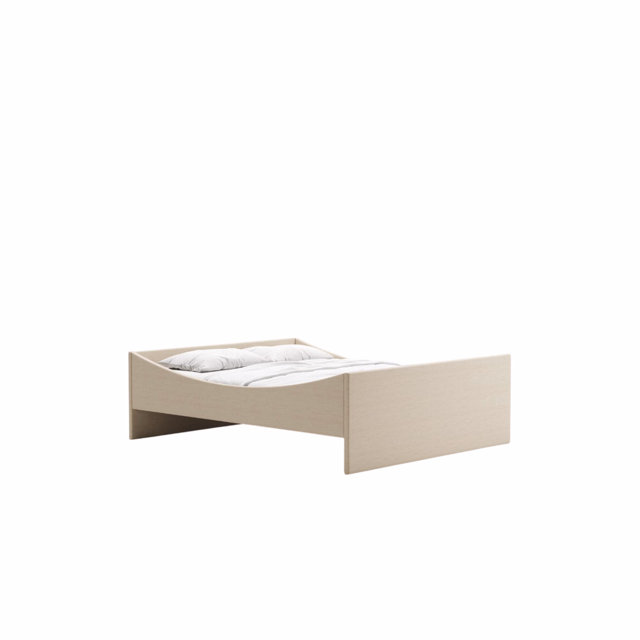Curved sengeramme - Billede 3