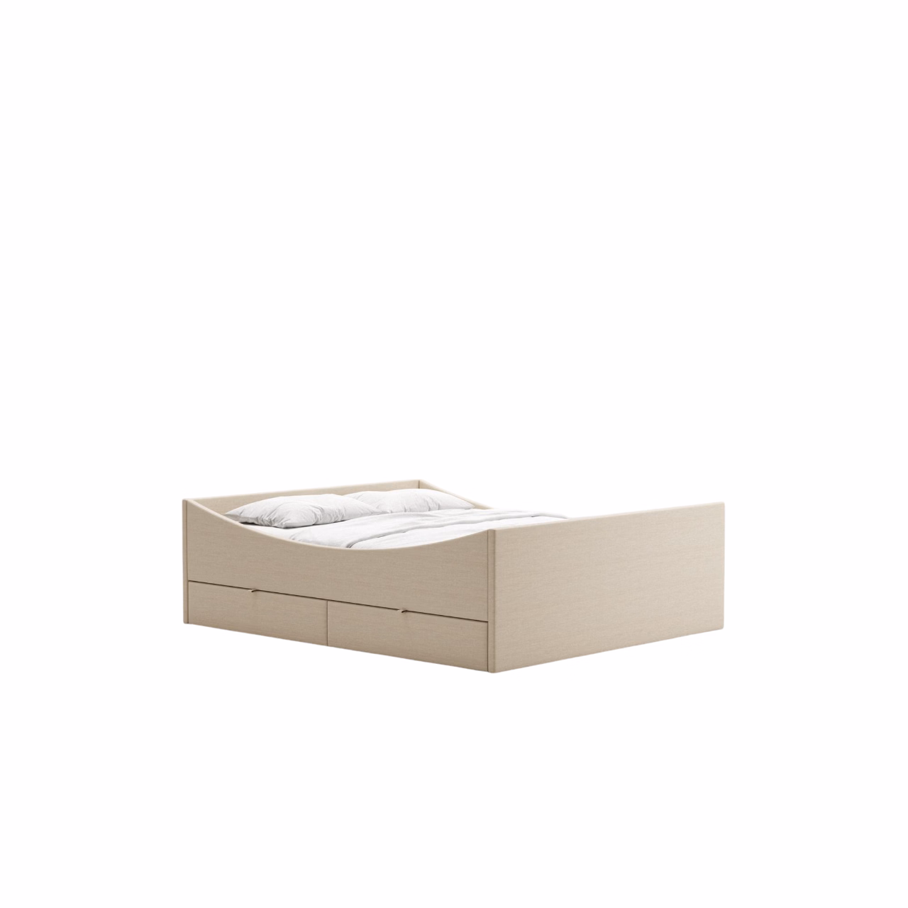 Curved sengeramme - Billede 6