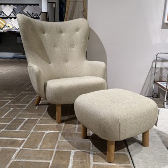 Loungestol model Petra VB3+ATD1 - Inkl. skammel (udstillingsmodel)