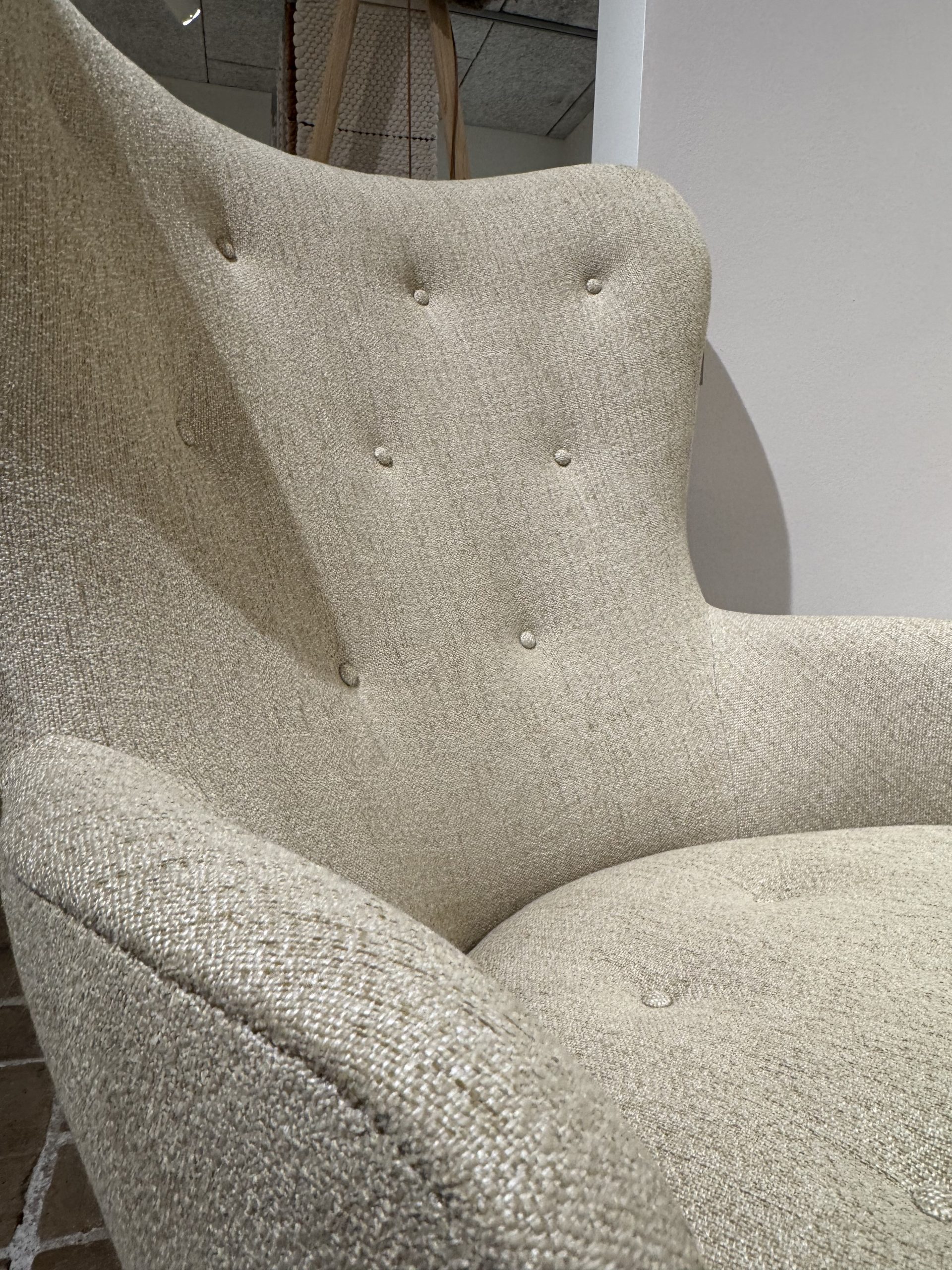 Loungestol model Petra VB3+ATD1 - Inkl. skammel (udstillingsmodel) - Billede 5