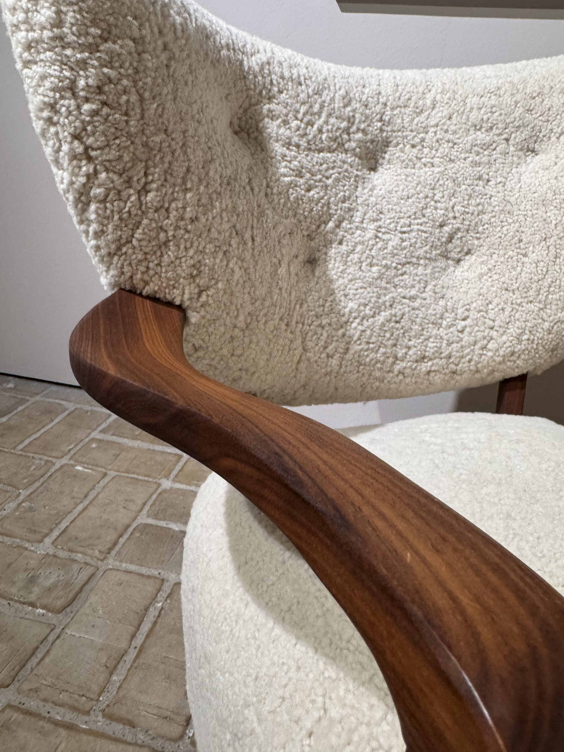 Loungestol model Wulff ATD2 - Inkl. skammel (udstillingsmodel) - Billede 5