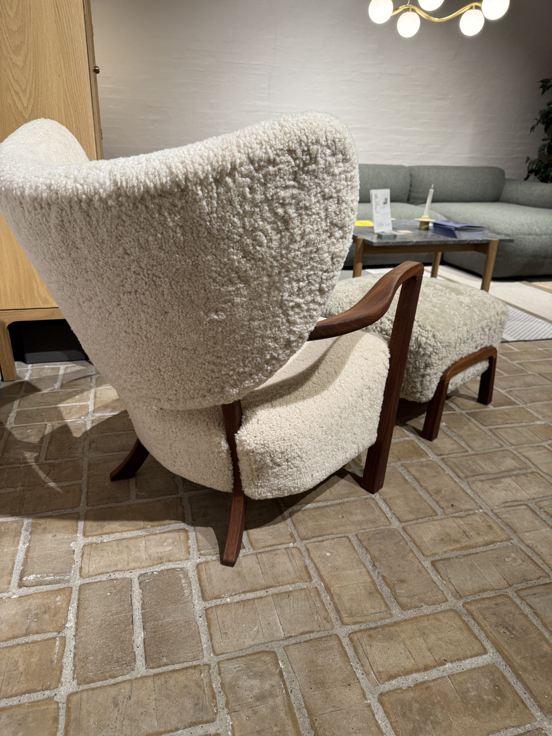 Loungestol model Wulff ATD2 - Inkl. skammel (udstillingsmodel) - Billede 7