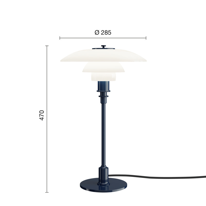 Bordlampe - PH 2/1 Glossy - Poul Henningsen - Billede 30